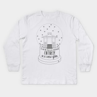 Stars Hollow in a snow globe Kids Long Sleeve T-Shirt